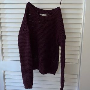 Burgundy Aeropostale Sweater! Great condition and super comfortable